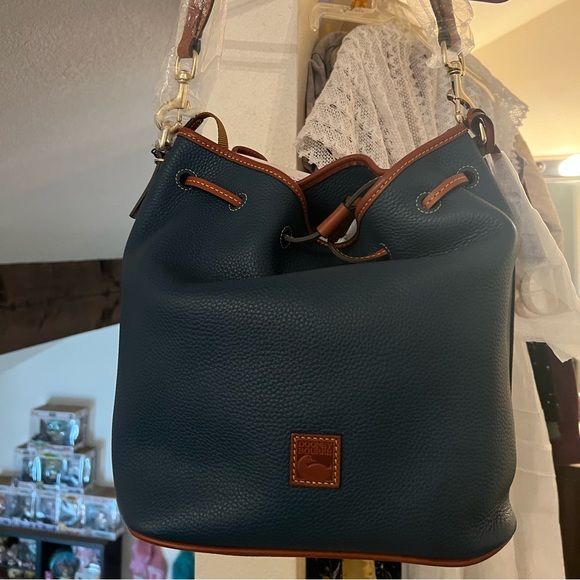 Dooney & Bourke Pebble Grain Drawstring Bag - Picture 7 of 12